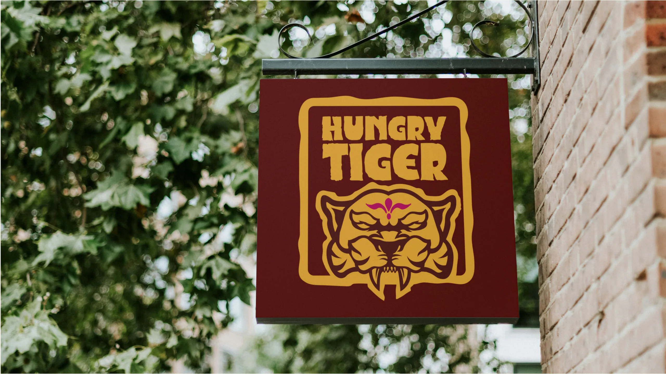 Hungry Tiger brand identity